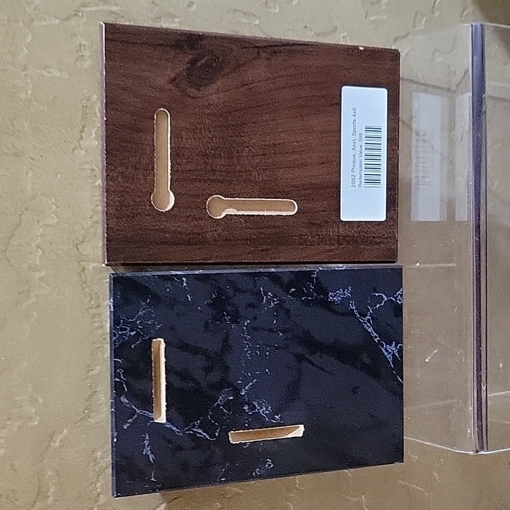 michael jordan card plaque